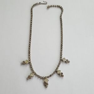 Vintage gemstone necklace